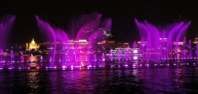 河南音樂(lè)噴泉千變?nèi)f化的視聽(tīng)盛宴