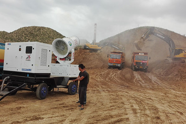 路橋工程用降塵移動(dòng)噴霧機(jī)